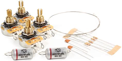 Maybe you would like to learn more about one of these? Guitar Wiring Upgrade Kit - Mod® Electronics, Short Bushing Potentiometer Les Paul | Antique ...