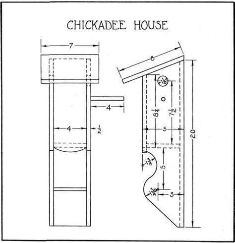 The site now lies under the southeast corner of the old war office building on whitehall, near the gurkha memorial statue on horse guards avenue. Best Of Chickadee Bird House Plans - New Home Plans Design