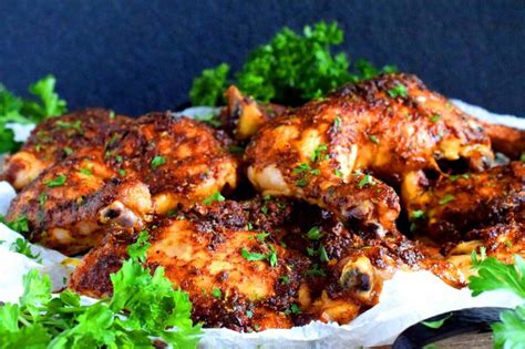 This oven roasted chicken quarters is the perfect balance of sweet, savoury, and spicy. Oven Baked Spicy Barbecue Chicken Quarters - Lord Byron's ...