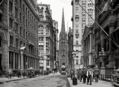 Vintage Everyday Street Lower Manhattan New York City Pictures Street