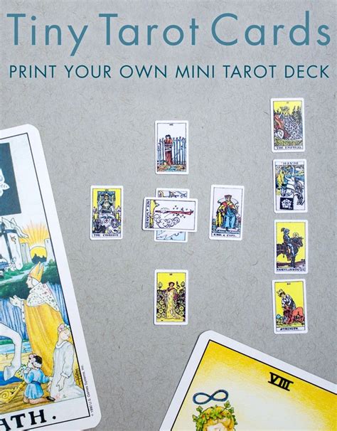 Tarot Card Generator Free Pdf Printable Tarot Card Meanings Workbook