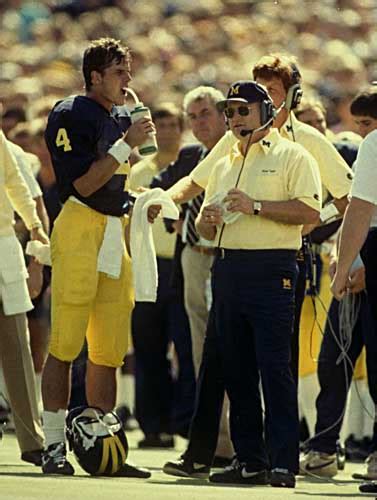 Touch The Banner Former Michigan Athlete Of The Week Jim Harbaugh