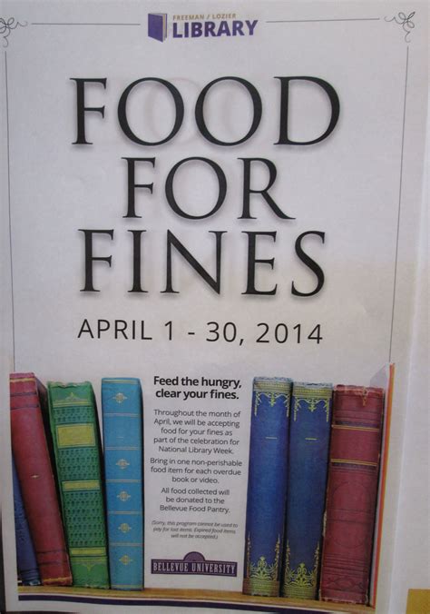 Great Idea Donate Canned Goods And Have Your Library Fines Forgiven