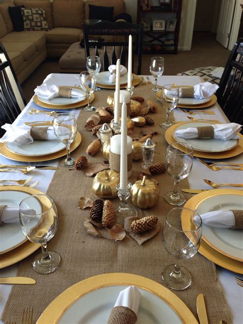 Pin By Chad Banks On Thanksgiving Thanksgiving Table Settings