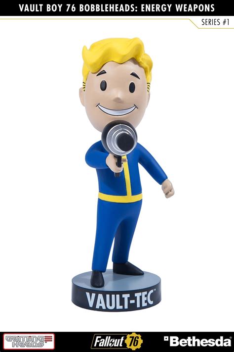 Fallout 76 Vault Boy 76 Bobbleheads Series One Energy Weapons
