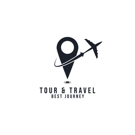 Travel Agency Vector Logo Template Holiday Logo Template Location On Map Logo Concept