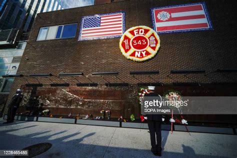 Fdny Memorial Wall Photos And Premium High Res Pictures Getty Images