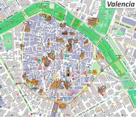 Valencia Tourist Attractions Map The Best Porn Website