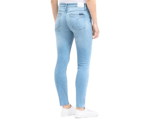 Calvin Klein Jeans Womens Mid Rise Skinny Jean Sam Blue Au