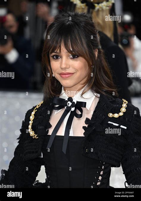 New York Usa May 1st 2023 Jenna Ortega Arriving At The Met Gala