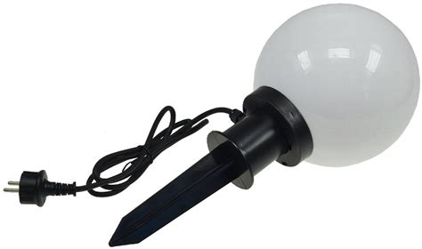 6.3 wie sicher ist die garten kugelleuchte für kinder/haustiere? Garten Kugelleuchte Erdspieß "CT-GL20cm" IP44, 230V, 1,5m ...