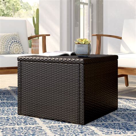 It's the perfect summer garden furniture, given its light weight (which makes it easy to move around) and low maintenance requirements. Mistana™ Commodore Wicker/Rattan Coffee Table & Reviews | Wayfair