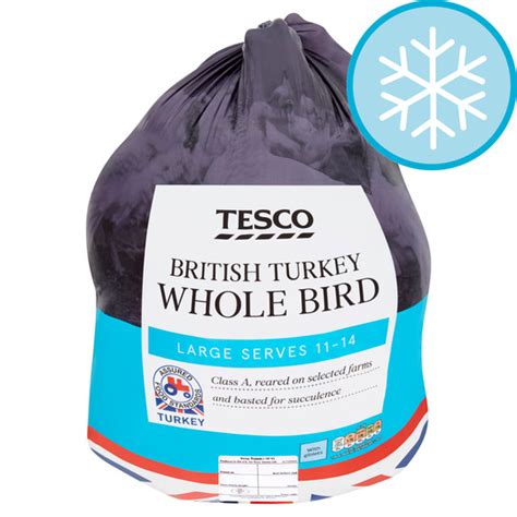 Tesco British Basted Turkey Large 530 690kg Tesco Groceries