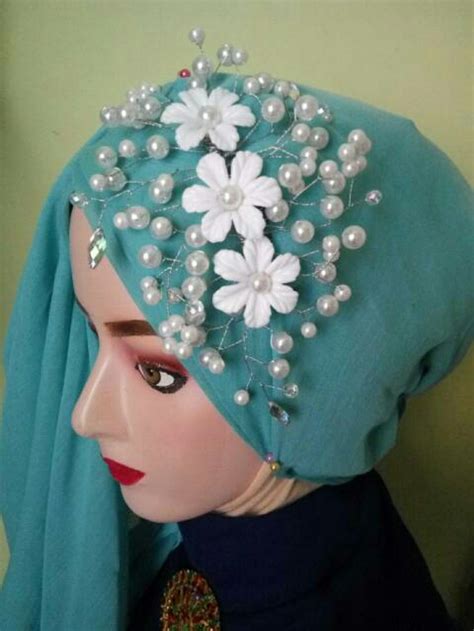 Foto Model Aksesoris Hijab Pesta Modernhijab77