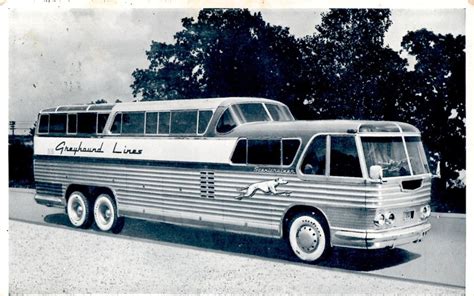 Greyhound Bus Scenicruiser Prototype 1950 A Photo On Flickriver