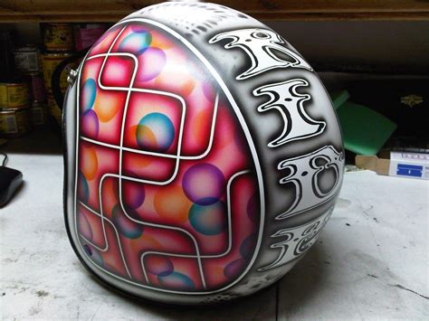 Design paint your crown to define your personality. I frackin love this paint job | Helmet paint, Motorcycle ...
