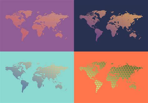 Free World Map Patterns Vector Download Free Vector Art Stock