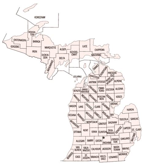 Michigan Map With Zip Codes World Map