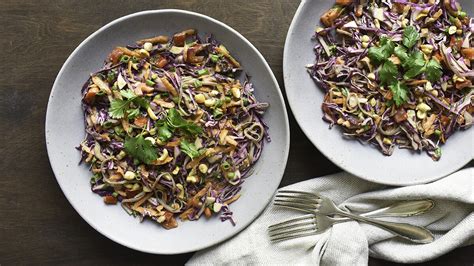 Cabbage Slaw With A Peanut Dressing — Gracious Vegan