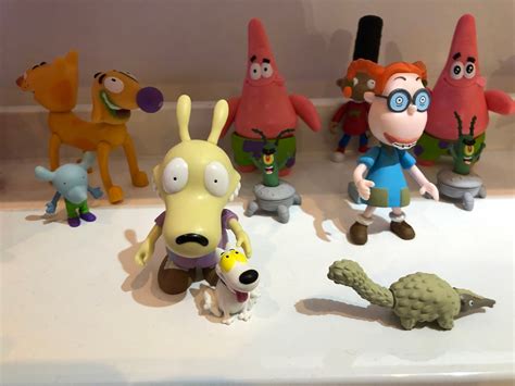 Nickalive The Loyal Subjects Announces Nickelodeon 90s Splat Action Vinyls Collectible