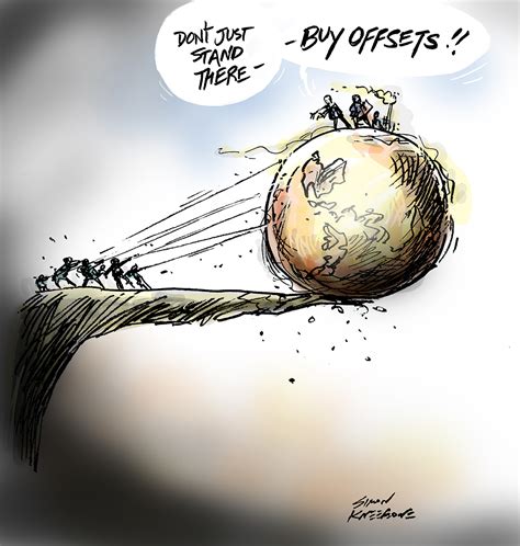 Will Dodgy Accounting Save The Planet Simon Kneebone Cartoonist And Illustrator
