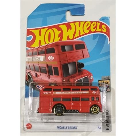 Hot Wheels Bus Hot Wheels London Bus Hot Wheels Double Decker Bus