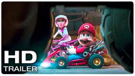 The Super Mario Bros Movie Mario And Peach Vs Toad Motor Race Scene