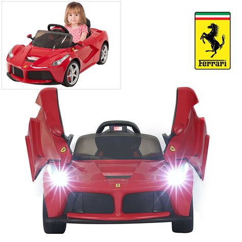 Ferrari Laferrari Ride On Car With Remote Control For Kids 12v Power