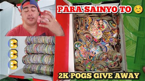 2000 Pcs Pogs Give Away Batang90s Pogs Teks Youtube