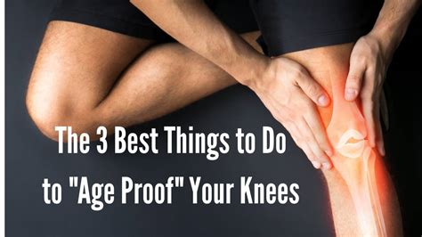 The 3 Best Things You Can Do For Your Knees To Relieve Knee Pain