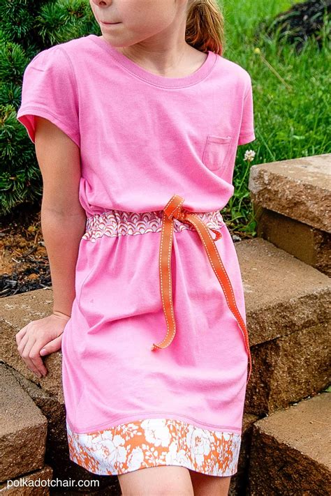 How To Sew A Summer Sundress From Two T Shirts