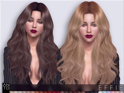 Sims 4 Long Wavy Hair Cc Sopcounter