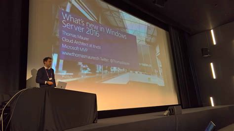 Speaking At Microsoft Techdays 2017 Switzerland Thomas Maurer