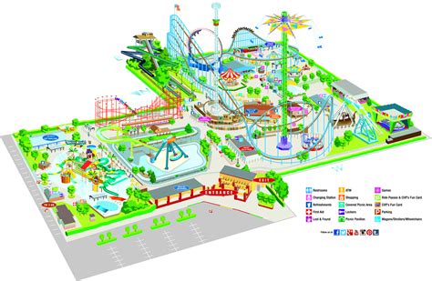 Amusement Park Drawing At Explore Collection Of