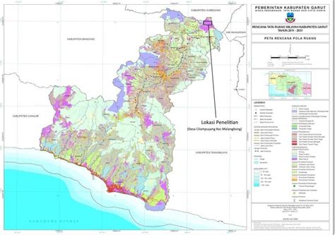 Peta Rencana Tata Ruang Wilayah Kabupaten Bandung Ismedia