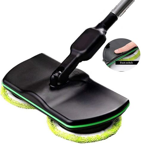 Fai Top Electric Spinning Mop Cordless Powered Floor Scrubber And Polisher Household Cleaning