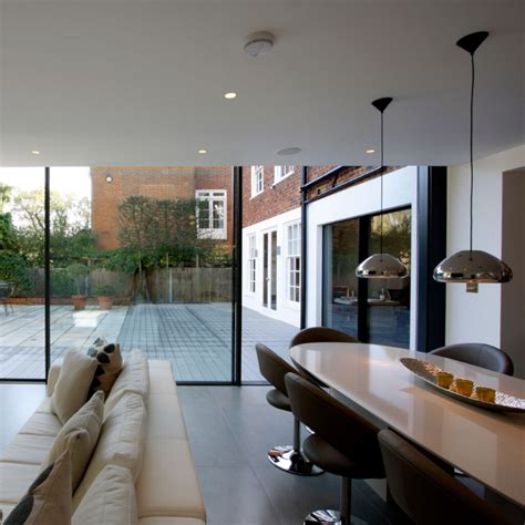 The Minimal Windows Sliding Doors Were Integrated Into The