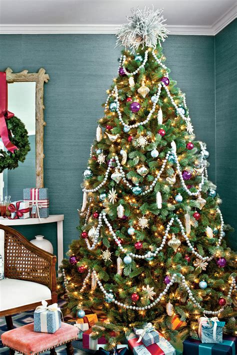 fabulously festive christmas tree decorations southern living
