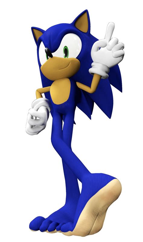 3d Sonic The Barefoot Hedgehog By Feetymcfoot Fur Affinity Dot Net