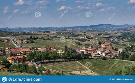 The Vineyards Of Barolo In The Piedmontese Langhe Stock Image Image