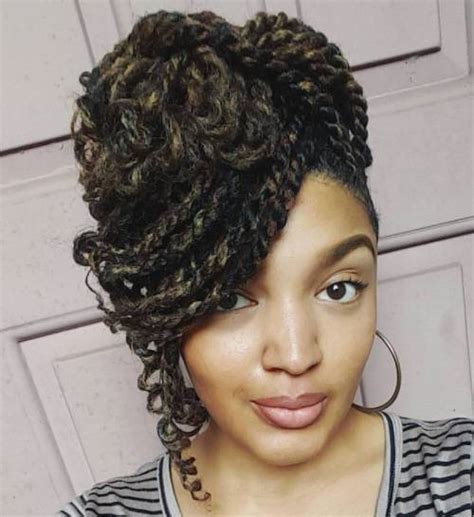 30 Hot Kinky Twists Hairstyles To Try In 2022 2022