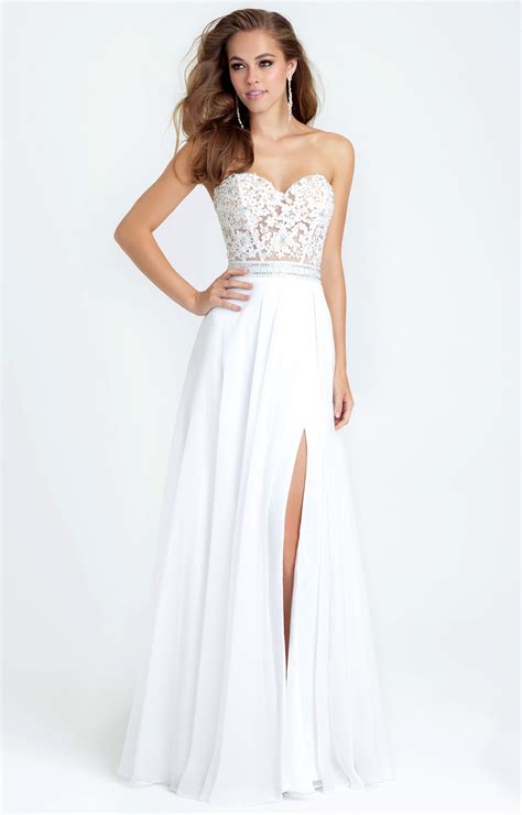An enchanting church wedding followed by a party? Madison James 16-309 - Ella Enchanted Gown Prom Dress