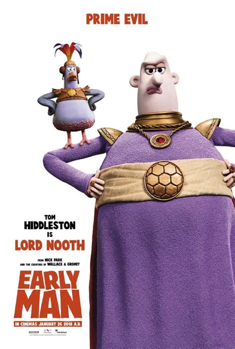 New Character Posters For Aardmans Early Man