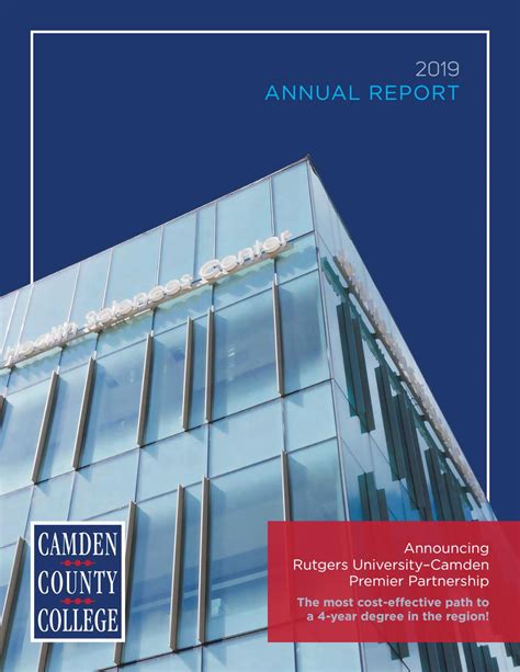 Camden County College 2020 Annual Report By Camden County Board Of