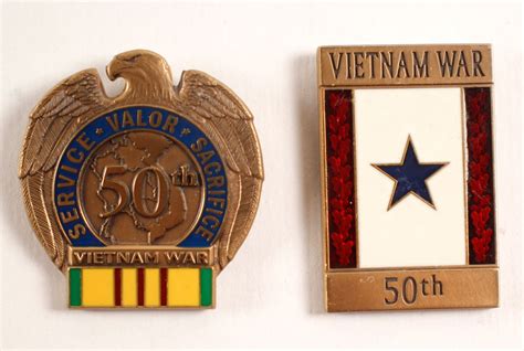 Vietnam 50th Anniversary Pins 88644 Holabird Western Americana