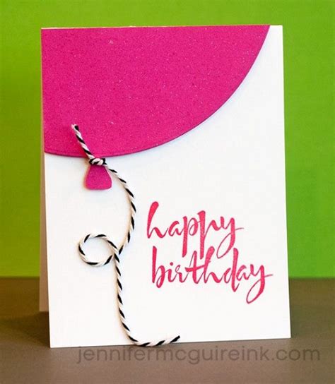 Father's day is the perfect time to spoil your dad with love, gratitude, and sweet sentiments. Handmade Birthday Cards - Pink Lover