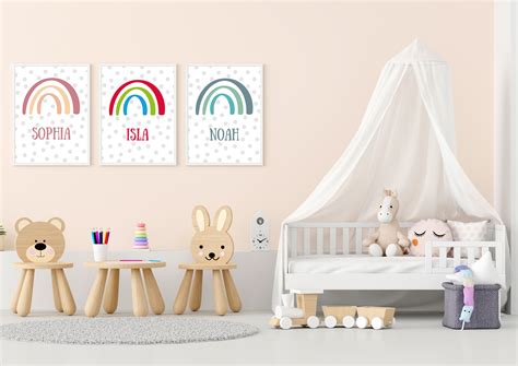 Personalised Children's Bedroom Print Nursery Wall Art | Etsy