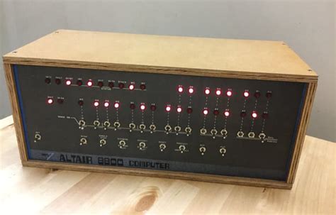 8800 Computer Mits Altair 8800 Personal Computer Pc 1975 Featured
