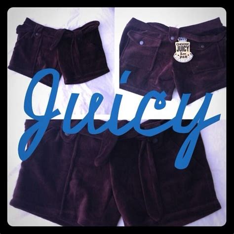 Juicy Couture Shorts Juicy Couture Velour Shorts Gym Shorts Womens