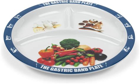 The Gastric Band Plate Diet Portion Control Weight Loss Melamine Plate